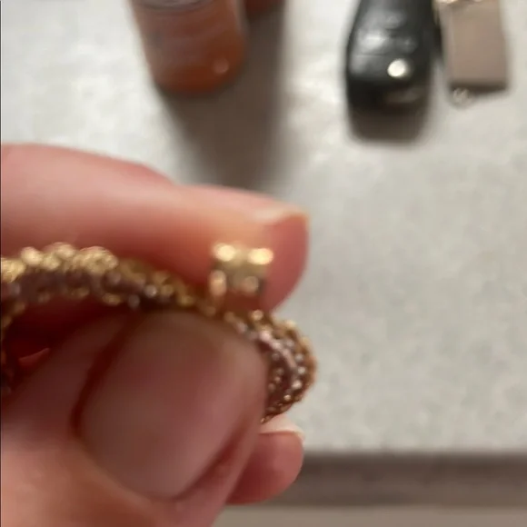 14 k gold vintage large heart pendant - Picture 3 of 4